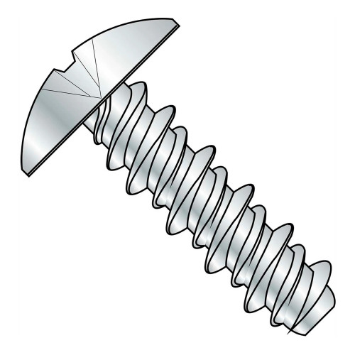 #4 x 3/8 in. Phillips Truss Head High-Low Screws, 10,000-Pack