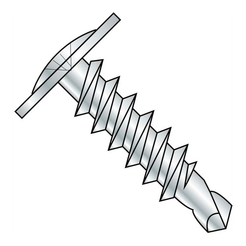 #12 x 2 in. Phillips Modified Truss Head Self-Drilling Screws, Full Thread, Pack of 1,000