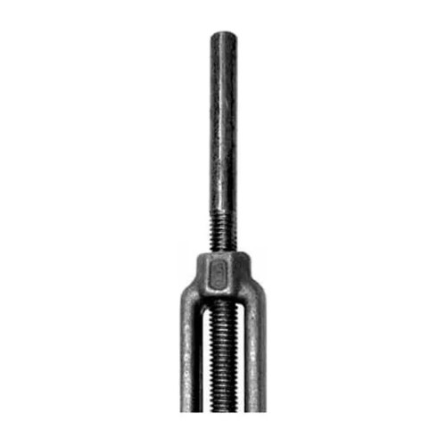 Right-Hand Carbon Steel Turnbuckle Stub, 3/4-10 x 8 in.