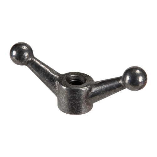 3/4-10 Plain Ductile Iron Wing Nut, 25-Pack