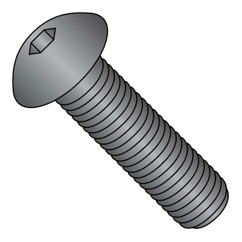 1/4-20 x 1-1/4 in. Coarse Thread Button Head Socket Cap Screws, Plain, 100-Pack