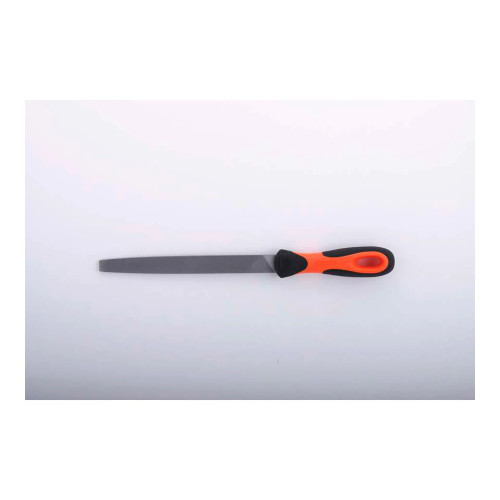 12-Inch Smooth-Cut Flat File with Tapered Edge