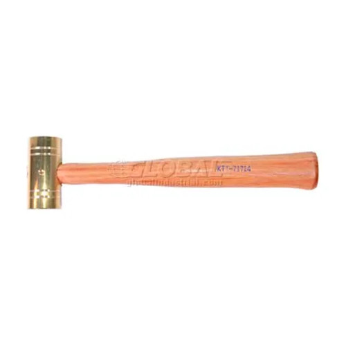 1 lb Brass Hammer with Hickory Handle