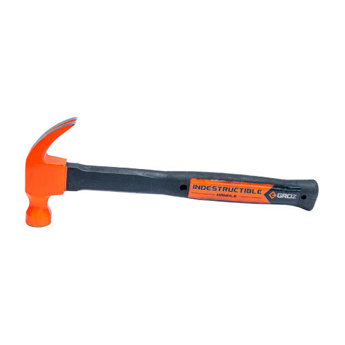 16 oz Steel Claw Hammer with 13 in Rubber-Grip Handle