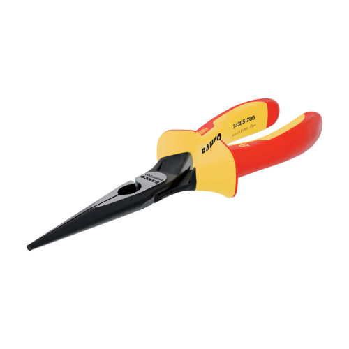Insulated Snipe Nose Pliers, 6-1/4 in. Long