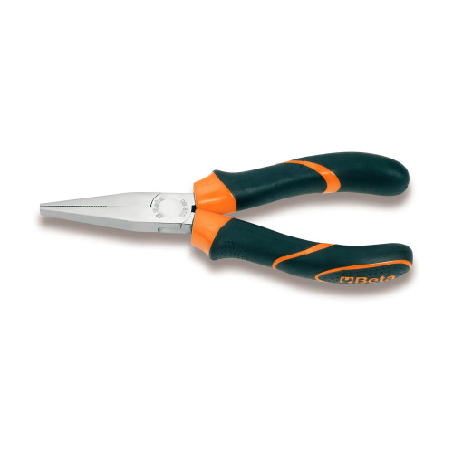 Long Flat Knurled Nose Pliers, 6-5/16 in. Long
