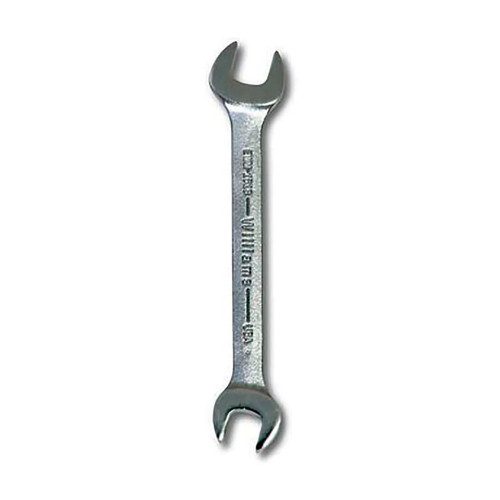 Double-Head Open-End Wrench, 24 mm x 27 mm, Chrome Finish