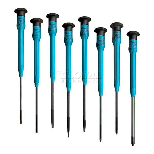 Five-Piece ESD-Safe Slotted and Phillips Precision Screwdriver Set