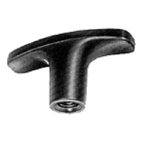 Nylon T-Bar Knob with M6 x 1.0 Thread, 57 mm Length