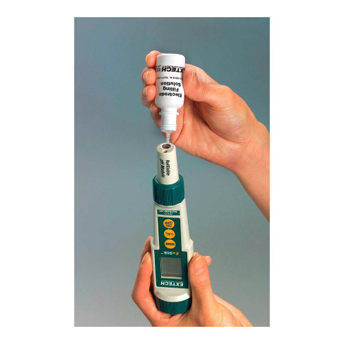 Refillable pH Meter with Flat Surface Electrode