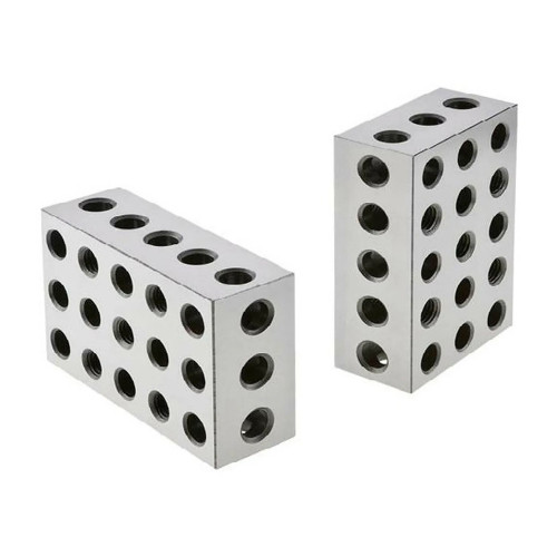 Precision Ground Machinist Blocks, 4 in. W x 2 in. D x 6 in. H