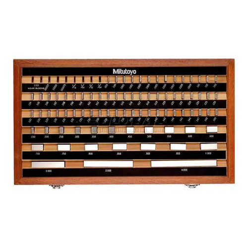 81-Piece Inch Rectangular Gauge Block Set, Grade 0