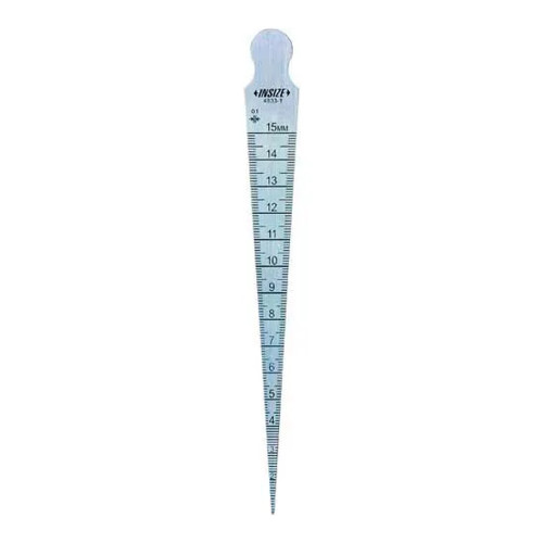 Stainless Steel Taper Gage, 1/32 in. to 5/8 in. Range