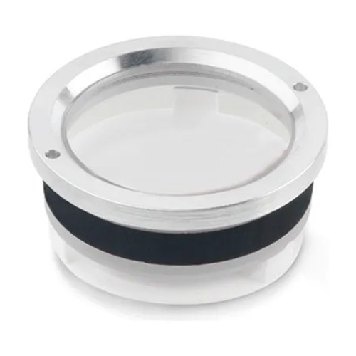 Aluminum Press-Fit Fluid Level Sight Glass for 38 mm Bore