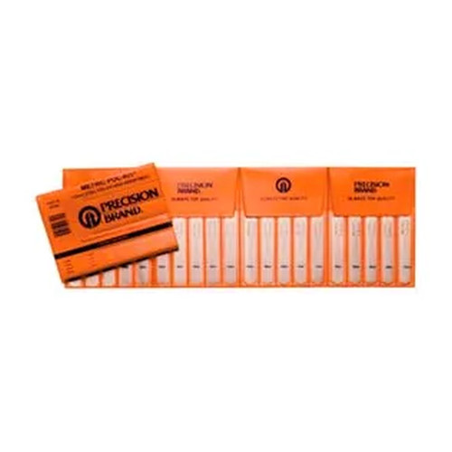 Metric Steel Feeler Gauge Assortment with 20 Blades