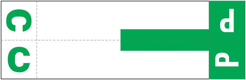 Ncc Label Smead Alphabetic Labels - NNC Series (Sheet) CP- Dk. Green | Alphabetic ...
