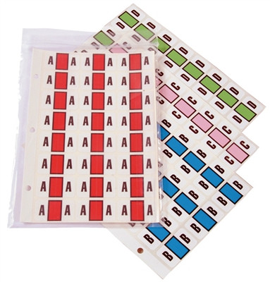 SafeGuard Alphabetic Labels - 511 Series (Sheets for binder