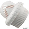 Inlet Fitting, Infusion Venturi, 1-1/2"mpt, White Swimming Pool Heater