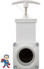 Gate Valve, 3 piece, 1-1/2" Slip x 1-1/2" Slip, Slice Valve