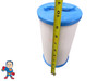 Filter, Cartridge, 30 sqft, 1-1/2" Fem SAE, 4-15/16" Wide , 9-1/4" Tall, Fits Some Four Winds Tubs Shorter Version