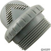 Inlet Fitting, Infusion Venturi, 1-1/2"mpt, Lt Gray