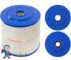 Vita Spa Filter, Cartridge, 50sqft, 1-7/8"ot, 2-3/8"ob w/slot, 8-1/2", 7-1/4"
