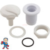 Air Control, CMP, 1-3/4" hole size, 2-5/8" face diameter, Crescent, White, 1"