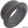 Wall Fitting, WW Polyjet, 3-1/8"fd, Smth, 2-5/8"hs, Gray