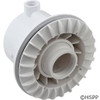 NLA Jet Cmplt, WW Turbo, 4-5/8"hs,Ribbed,wht,a1/2"fpt,w1-1/2"fpt