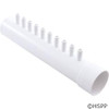 Manifold, 3/8"b, 10 Port, Dead End, 1-1/2"spg