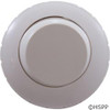 Pool Eyeball Wall Fitting,  1-1/2"mpt, 2-3/8"fd, Slotted, White