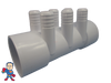 Manifold Hot Tub Spa Part 2"slip x 2"slip x (6) 3/4" Ports Water Video How To
The Pipe that would glue into each end is about 2 3/8" Outside Diameter... 