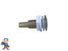LED Light Wall Fitting, CMP,  1/2" Hole Size, 1" Face Width, Clear, Lens, Point Of Light