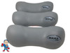 Set of (3) Maax Spa Hot Tub Neck Pillow Gray Head Rest Coleman How To Video