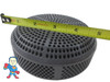 Suction Return Replacement Cover CMP 4-15/16" Diameter 170 gpm Dark Gray Pentair  Replacement