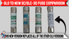 This is a comparison chart showing what some of the old versions of this fuse looked like..