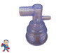 Jet Body, Waterway, Threaded, Poly Storm, Water 3/4" Barb x Air 3/8" Barb