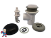 Valve Stem Gate , Waterfall or Neck Jet Control, On/Off Valve, CMP, 1" Slip x 1" Slip Single Port, Black