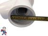 Valve Stem Gate , Waterfall or Neck Jet Control, On/Off Valve, CMP, 1" Slip x 1" Slip Single Port, Black