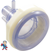 Jet Body, Waterway, Power Storm, Fits 5" Face Diameter Thread In Style Jets, 3/4" Barb Water, 3/8" Barb Air, 3 3/4" Hole Size