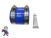 Hot Tub Spa 3" RADKit® 2" Fitting Outside Coupler Kit Plumbing PVC Fitting 
Most 2" Fittings measure about 2 11/16" Outside Diameter...