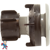 Sensor Mount, Thermowell, Balboa, Thru-Wall, 3/8"Bulb, Gray, Includes Rubber Grommit on Back Nut