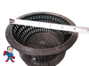 Basket, Skimmer, Waterway Dyna-Flo T/M Low Profile, Black