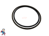 This picture shows the standard o-ring beside the larger ones that fit the 4" cap with 3" Threads.. The smaller size cap is 2 5/8" between the threads.