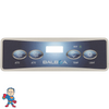 Balboa VL401 LCD Overlay Sticker, 4 Button, Jets, Jets, Temp, Light