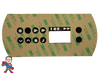 Dynasty / Bahama Spas K-85 Overlay Sticker, 8 Button, 3/4 Pump - Universal