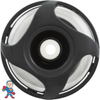 Waterway Cluster Storm Thread In Directional Jet, 2-1/4", Swirl, Black/SS