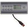 Gulf Coast Spas Cool Nights Series Spa Pack Control System-240V (P1-240,P2-240,BL-120,OZ-1) With 6 Button Topside Control