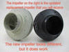 Waterway has re-designed the Executive impellers. New design is compatible with older wetends!
