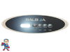 Viking Spa, Overlay, Balboa, Topside, 4 Buttons,  Large Oval, Jet, Light, Cool, Warm